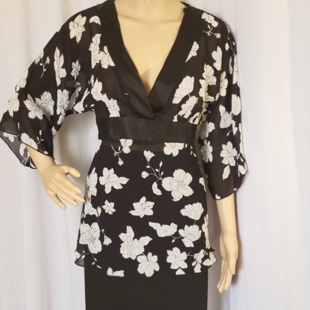 Paper Doll kimono shirt